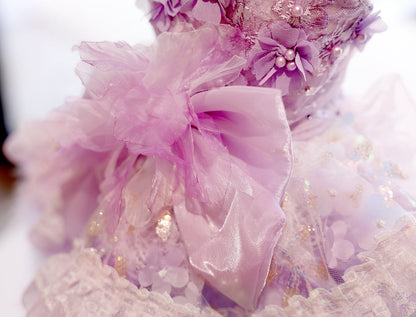 Dog Dress Feather Dream Princess Dress