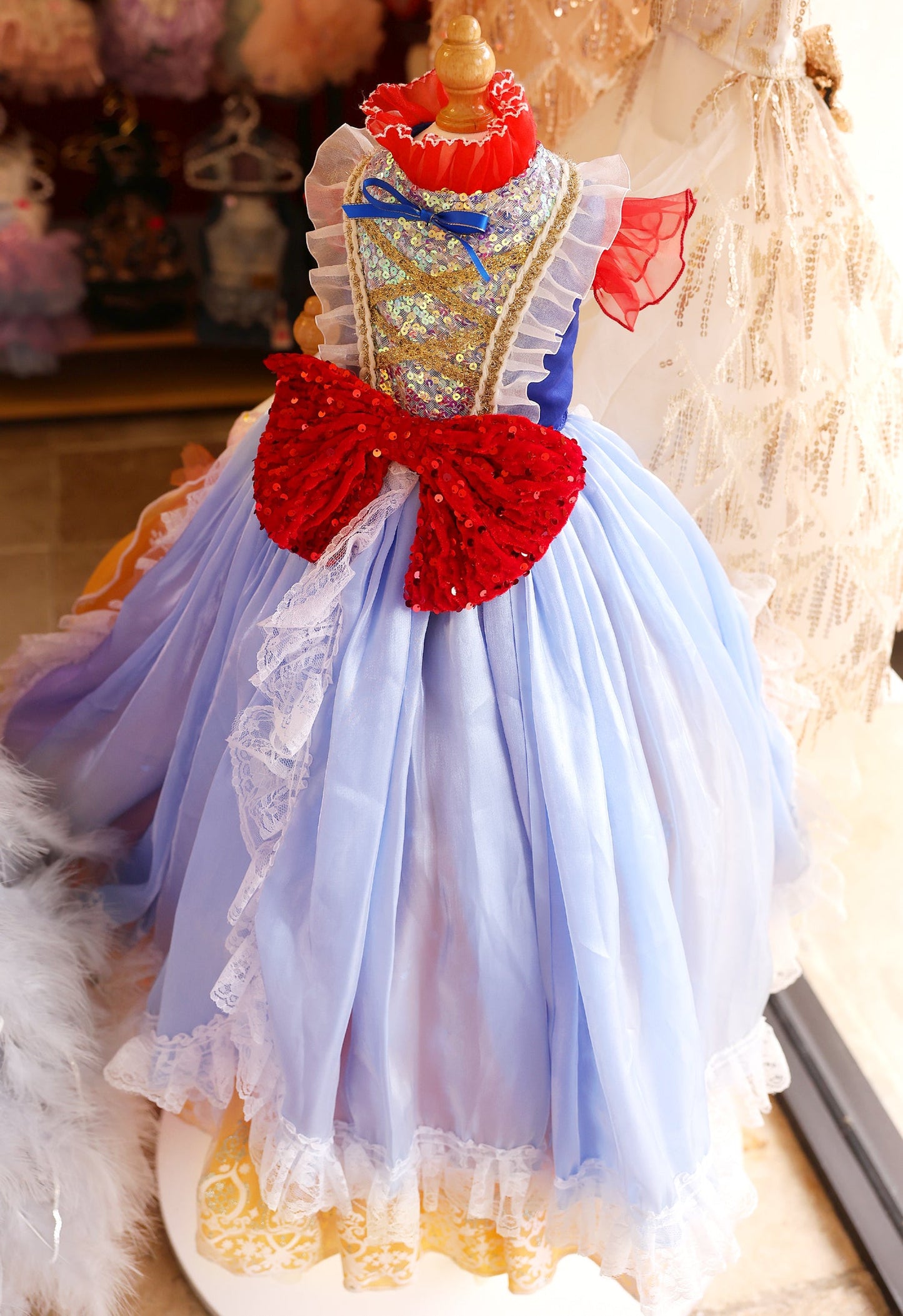 Princess Fantasy Pet Dress | Luxury Dog Gown for Special Occasions