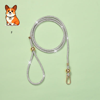 Luxury Rhinestone Dog Leash