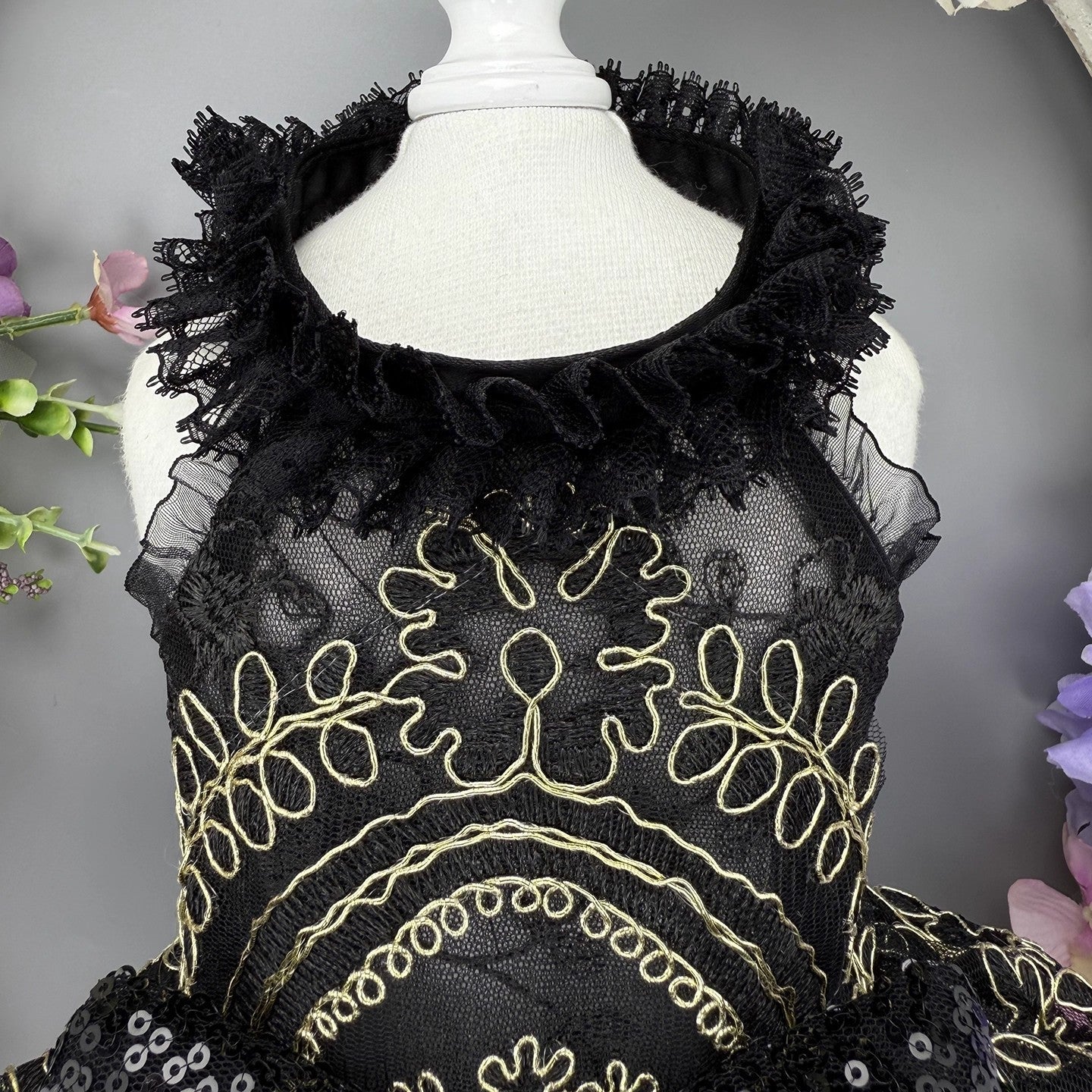 Handmade Princess Puppy Outfit Lace Tutu